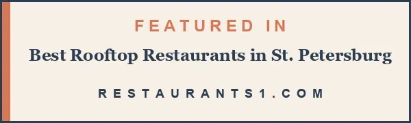 Featured in Best Rooftop Restaurants in St. Petersburg - Restaurants1