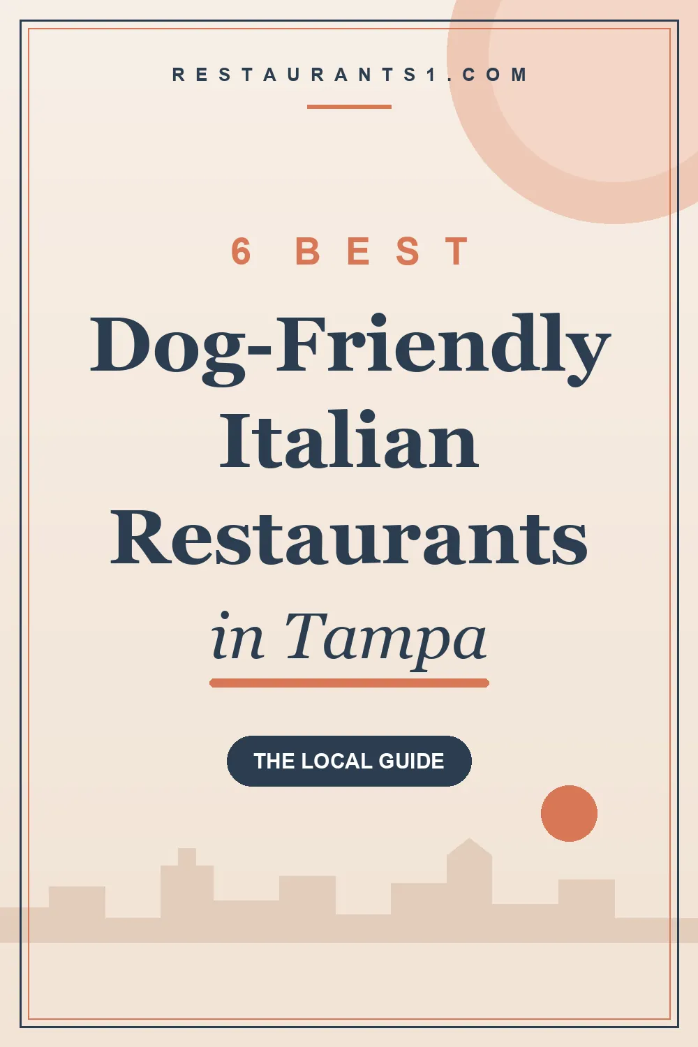 6 Best Dog-Friendly Italian Restaurants in Tampa guide - Restaurants1