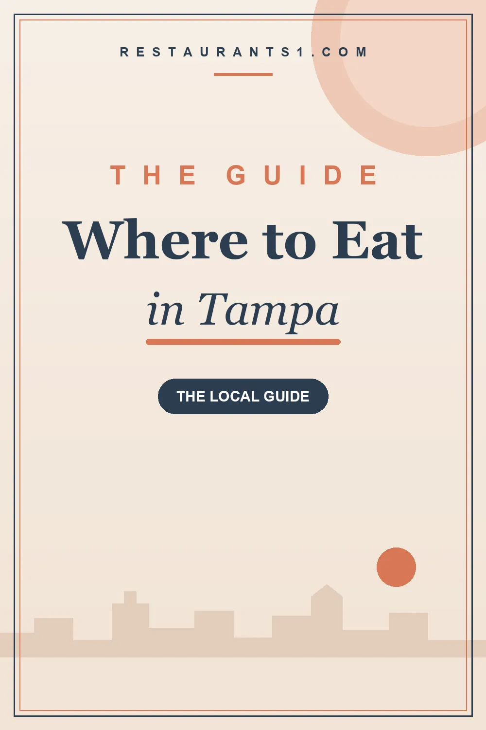 Where to Eat in Tampa guide - Restaurants1