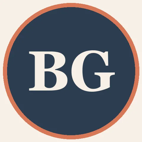 Ben Gutenberg monogram