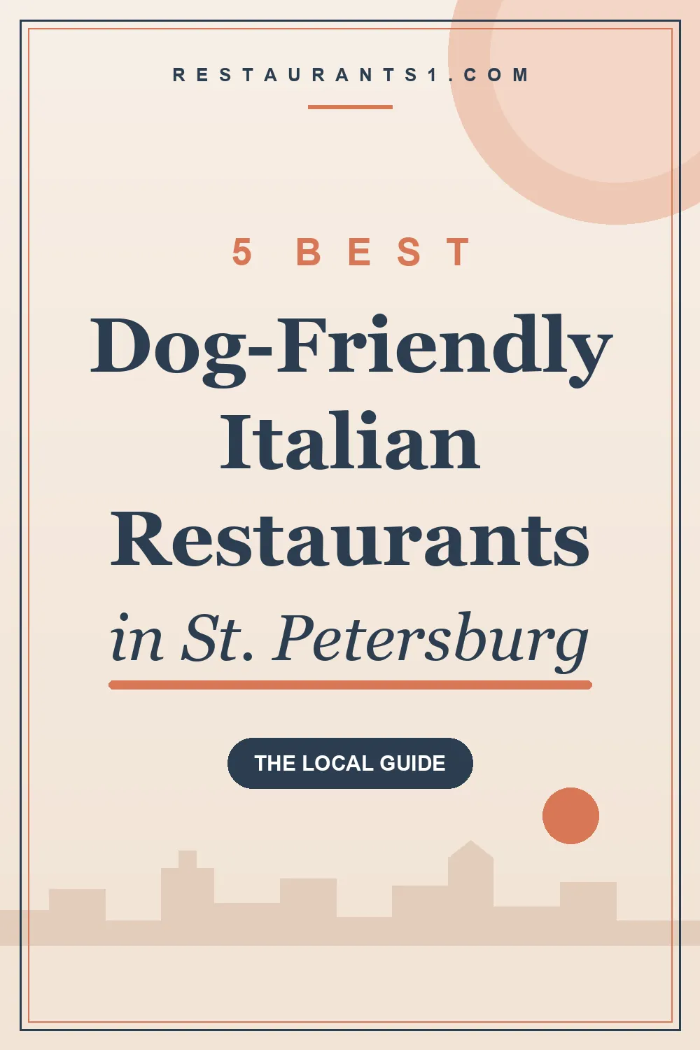5 Best Dog-Friendly Italian Restaurants in St. Petersburg guide - Restaurants1