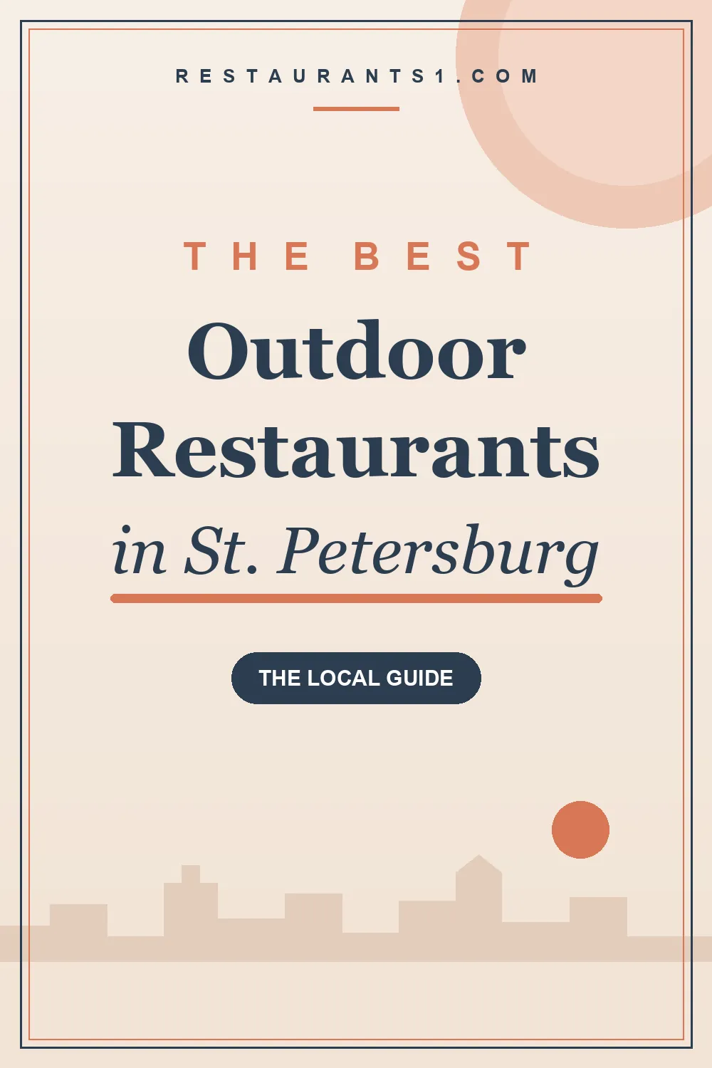 Best Outdoor Restaurants in St. Petersburg guide - Restaurants1