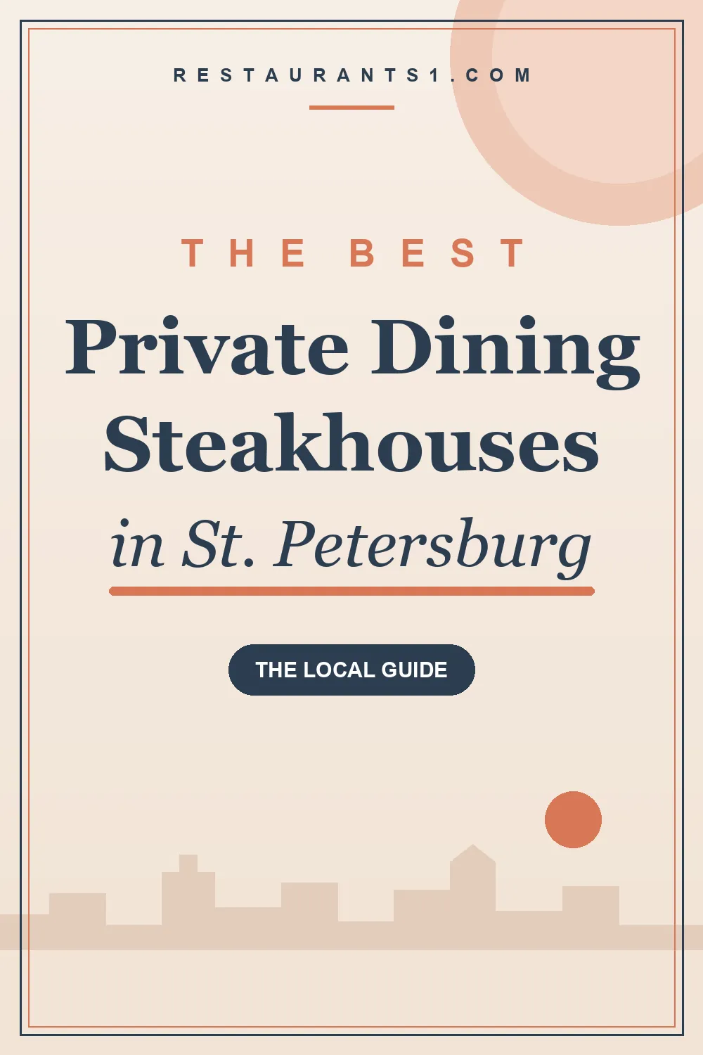 Best Private Dining Steakhouses in St. Petersburg guide - Restaurants1