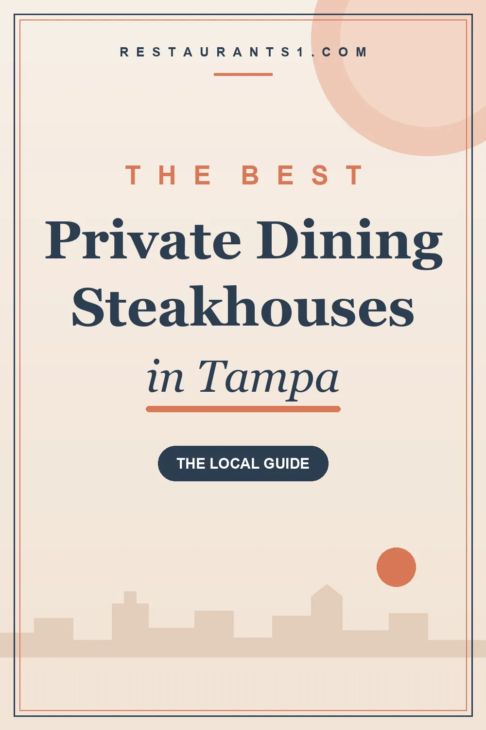 Best Private Dining Steakhouses in Tampa guide - Restaurants1